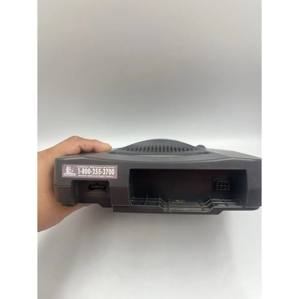 Nintendo 64 N64 Game Console Only NUS-001 Black - Tested & Working
